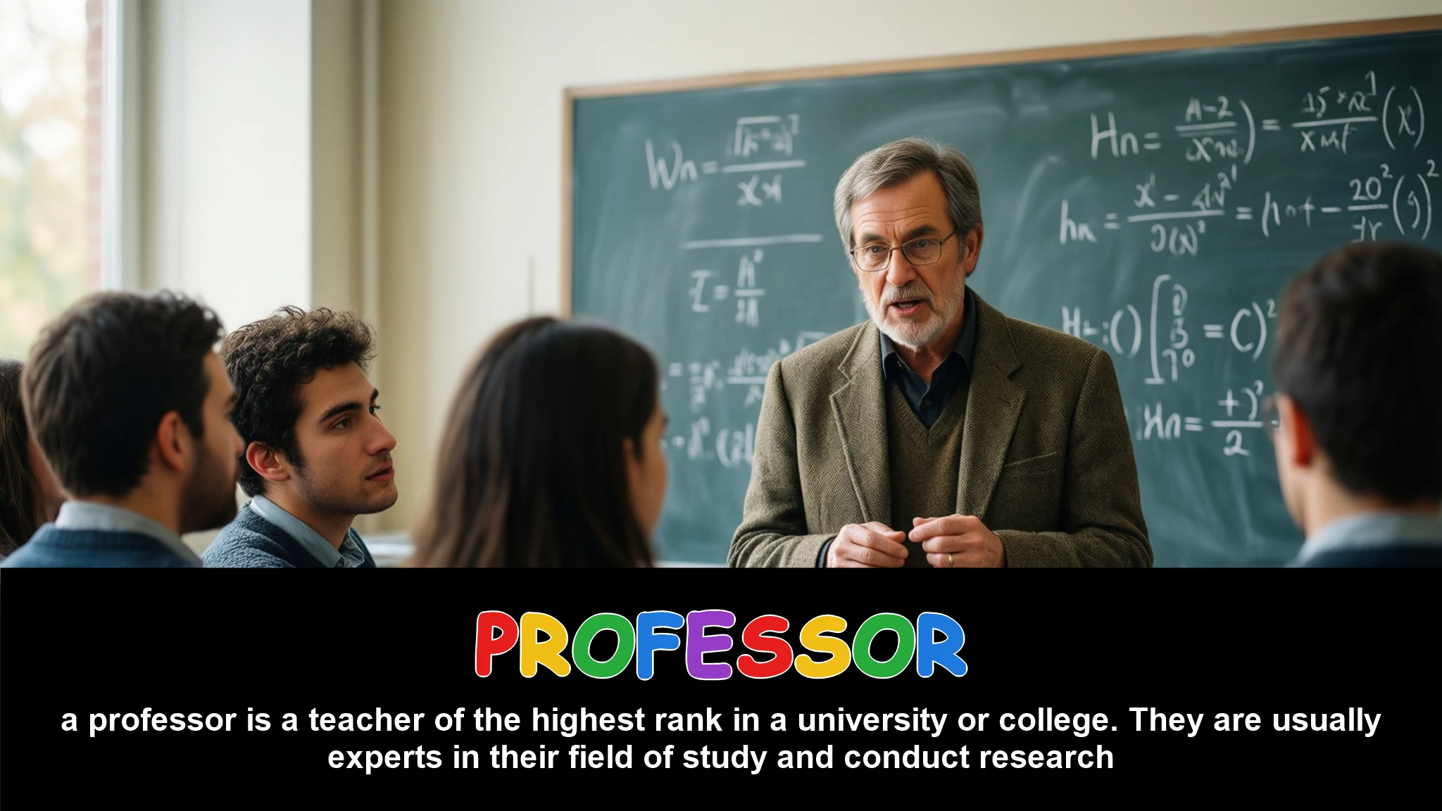 English Illustration for professor